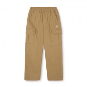 MLB Basic Cargo Pants Bottoms Beige | USA_MLB78017