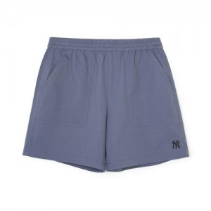 MLB Basic Cotton Touch 7.5in Woven Shorts Bottoms Grey | USA_MLB70811