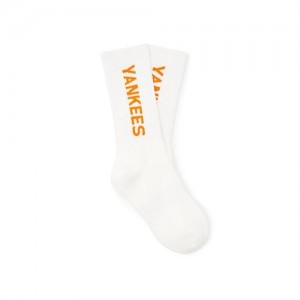 MLB Basic Daily Skate Socks Accessories Orange | USA_MLB58756