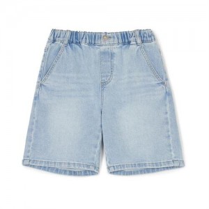 MLB Basic Denim Shorts Bottoms Blue | USA_MLB59905