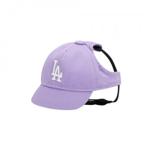 MLB Basic Logo Cap Pet Purple | USA_MLB86774