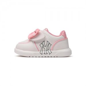 MLB Chunky Liner Baby Ribbon Shoes Pink | USA_MLB58329