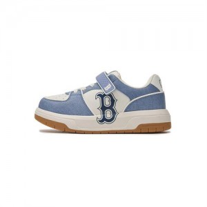 MLB Chunky Liner Denim Junior Shoes Blue | USA_MLB21779