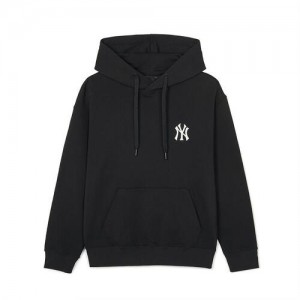 MLB Classic Monogram Big Lux Hoodie Black | USA_MLB21794