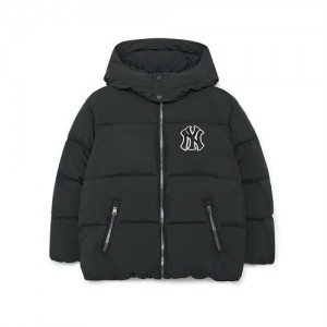 MLB Classic Monogram Down Jumper Outerwear Black | USA_MLB14818