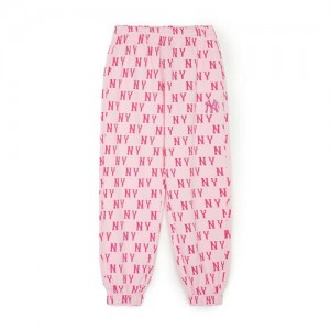 MLB Classic Monogram Pants Bottoms Pink | USA_MLB57915