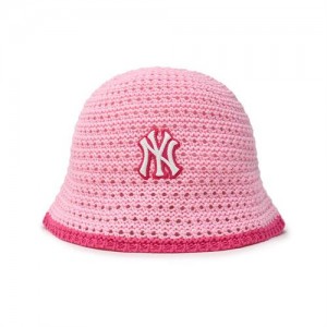 MLB Crochet Dome Cap Pink | USA_MLB63521