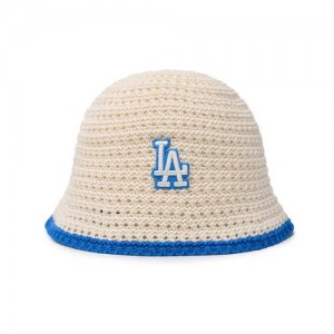 MLB Crochet Dome Cap White | USA_MLB60172