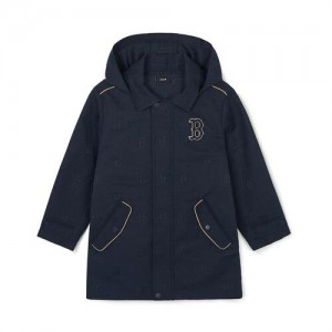 MLB Dia Monogram Jacquard Safari Jumper Outerwear Black | USA_MLB98129