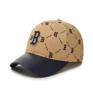 MLB Dia Monogram Jqd Cap Beige | USA_MLB15661