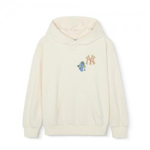 MLB Dragon Hoodie Tops White | USA_MLB81162