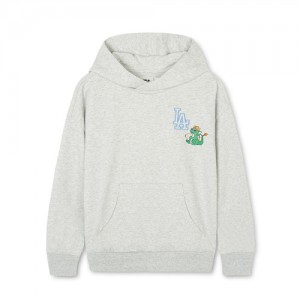 MLB Dragon Hoodie Tops White | USA_MLB93741