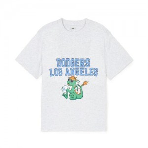 MLB Dragon T Shirt Tops White | USA_MLB80807