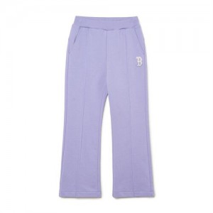 MLB Girl`s Basic Pants Bottoms Purple | USA_MLB79428