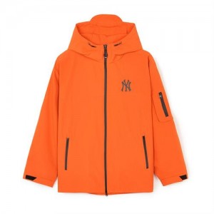 MLB Gorpcore Reflective Big Logo Windbreaker Outerwear Orange | USA_MLB54317