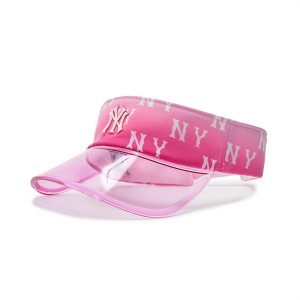 MLB Gradation Monogram Uv Sunvisor Cap Pink | USA_MLB95220