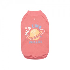 MLB Like Planet Sweatshirt Pet Pink | USA_MLB58032