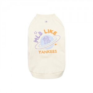 MLB Like Planet Sweatshirt Pet White | USA_MLB40017