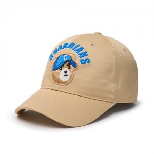 MLB Mega Bear Structured Baseball Caps Beige | USA_MLB57848