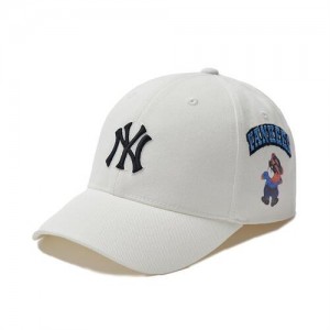 MLB Megabear Cap White | USA_MLB39309