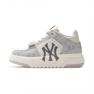 MLB Mid Denim New York Yankees Chunky Liner Grey | USA_MLB38858