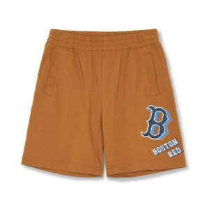 MLB Monotive Shorts Bottoms Brown | USA_MLB88860