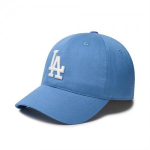 MLB N Cover Fit Slider Baseball Caps Blue | USA_MLB22647