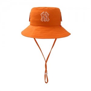 MLB Outdoor Wide Bucket Cap Orange | USA_MLB90650