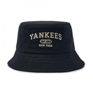 MLB Varisty Logo Bucket Cap Black | USA_MLB82355