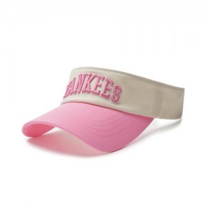 MLB Varisty Sunvisor Cap Pink | USA_MLB53421