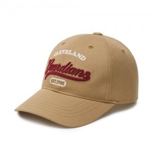 MLB Varsity Lettering Cap Beige | USA_MLB74551