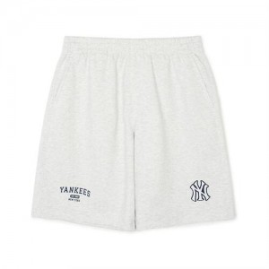 MLB Varsity Logo 9in Shorts Bottoms White | USA_MLB57950