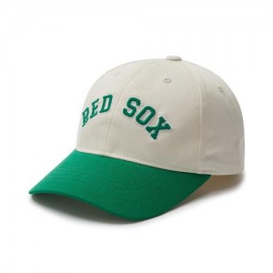 MLB Varsity Logo Cap White / Green | USA_MLB76826