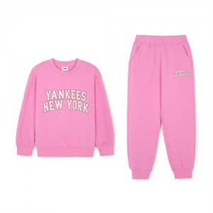 MLB Varsity Mtm Set Up Tops Pink | USA_MLB94637