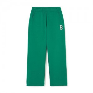 MLB Varsity Pants Bottoms Green | USA_MLB84079