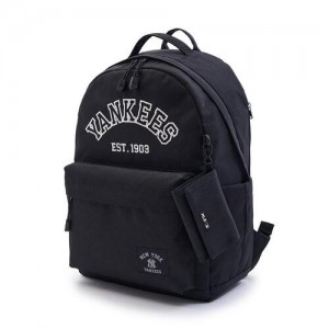 MLB Varsity School Bag Accessories Black | USA_MLB71780