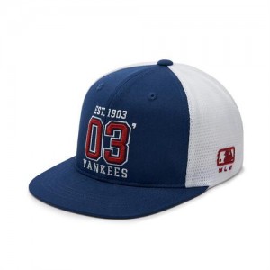 MLB Varsity Trucker Snapback Cap Navy | USA_MLB30760