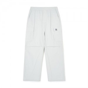 MLB Women`s Basic Gorpcore Parachute Pants Bottoms White | USA_MLB45279