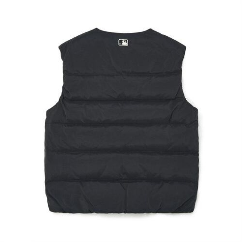 MLB Air Daily Light Weight Down Vest Outerwear Black | USA_MLB99634