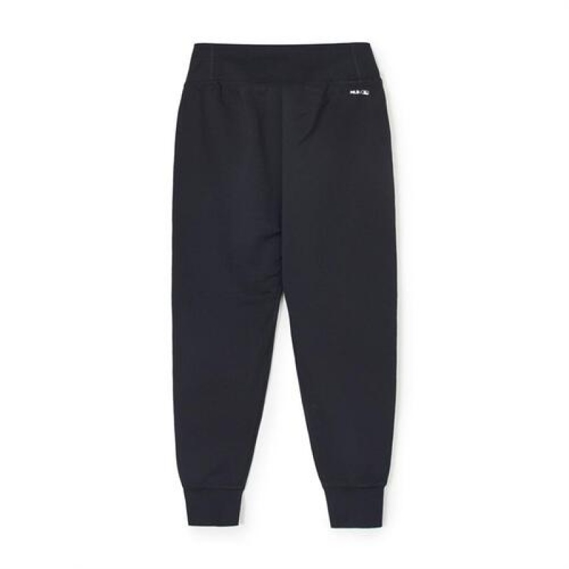 MLB Athleisure Jogger Leggings Bottoms Black | USA_MLB27221