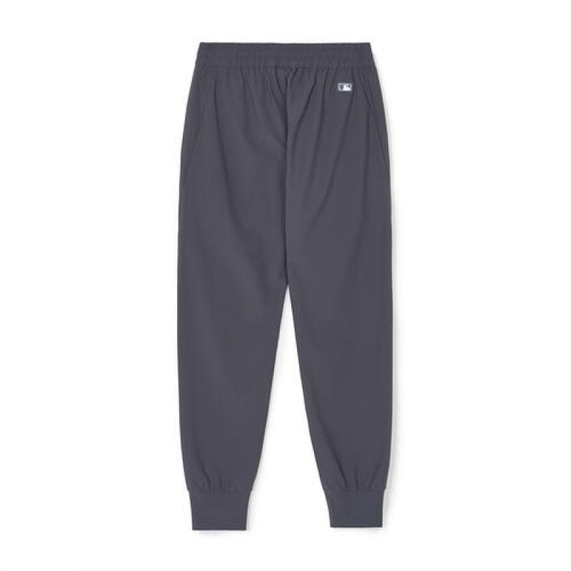 MLB Athleisure Slim Baggy Pants Bottoms Grey | USA_MLB47214