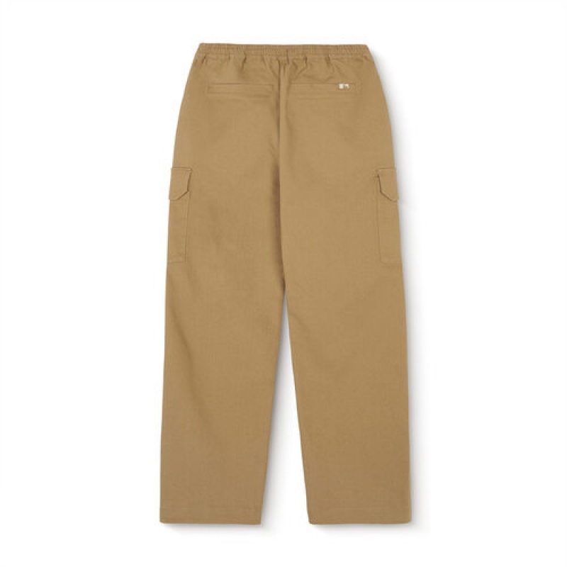 MLB Basic Cargo Pants Bottoms Beige | USA_MLB78017