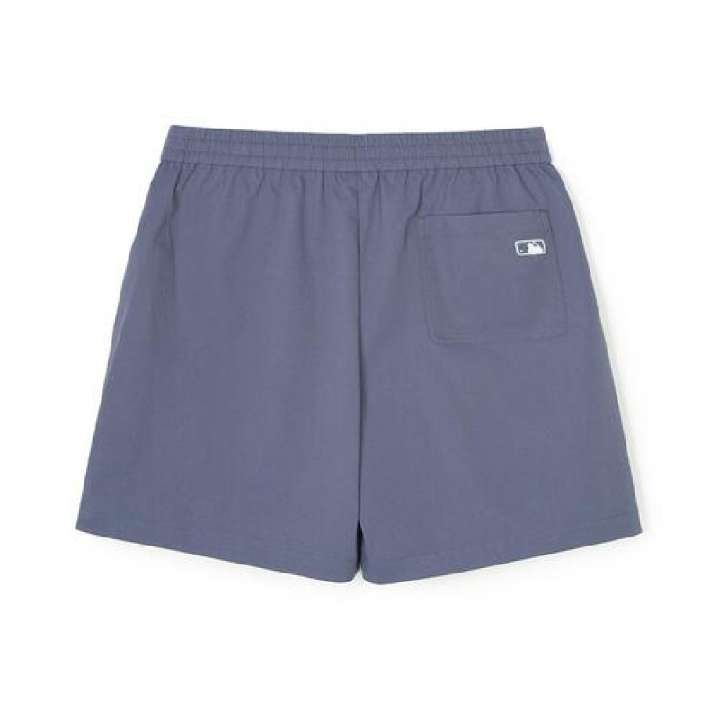 MLB Basic Cotton Touch 7.5in Woven Shorts Bottoms Grey | USA_MLB70811