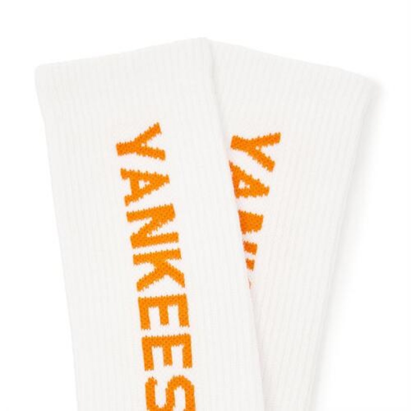 MLB Basic Daily Skate Socks Accessories Orange | USA_MLB58756