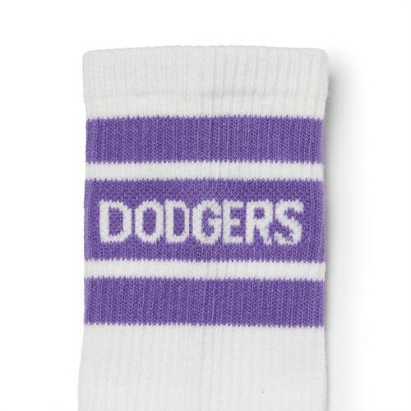 MLB Basic Daily Socks Accessories Purple | USA_MLB94707