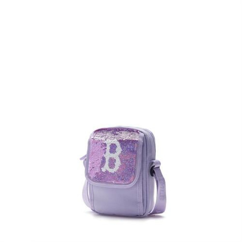 MLB Basic Girl Crossbag Accessories Purple | USA_MLB23253