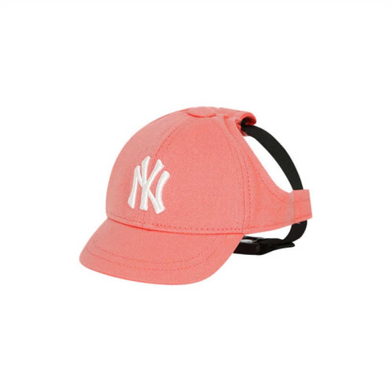 MLB Basic Logo Cap Pet Pink | USA_MLB80918