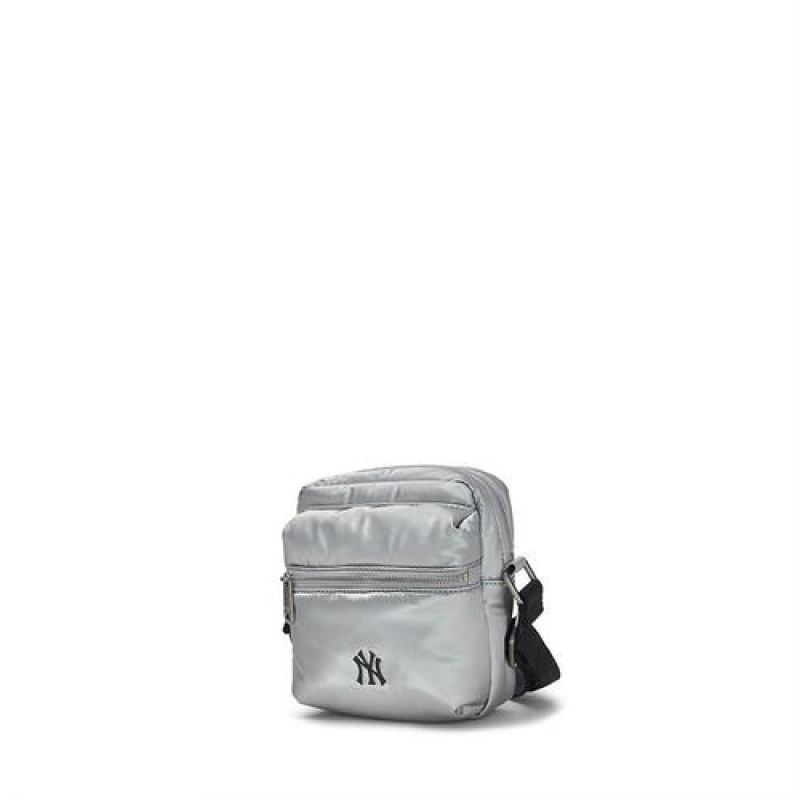 MLB Basic Luxleisure Crossbody Bags Silver | USA_MLB10100