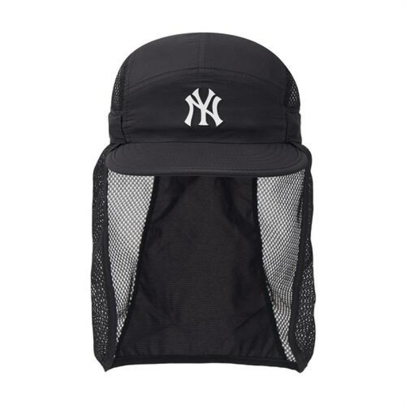 MLB Basic Mesh Cover Cap Black | USA_MLB39942