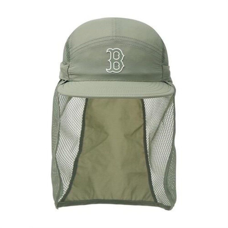 MLB Basic Mesh Cover Cap Green | USA_MLB23689